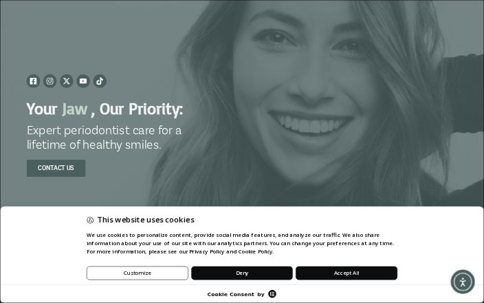 Keystone Periodontal Group: a website Dental Space built